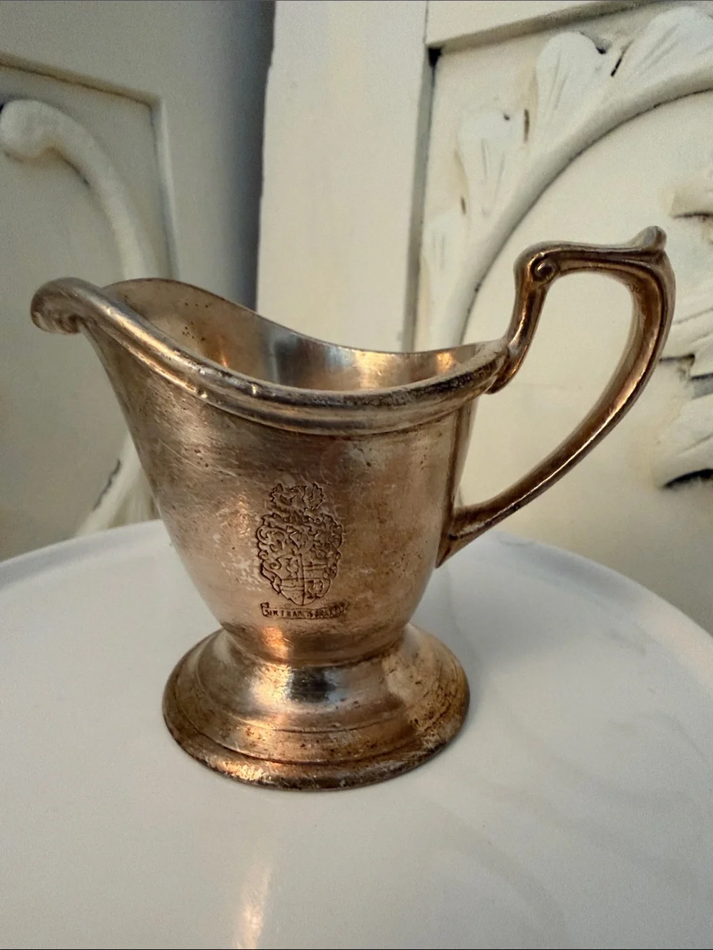 Vintage Silver Sir Frances Drake Hotel San Francisco Hotel Creamer